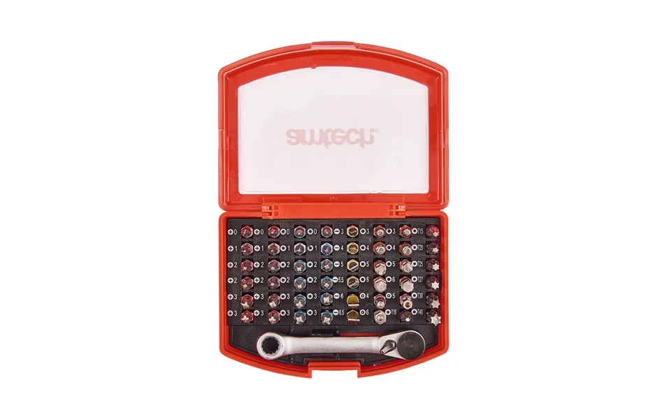 Amtech 49pc Colour Coded Mini Ratchet Screwdriver Bit Set
