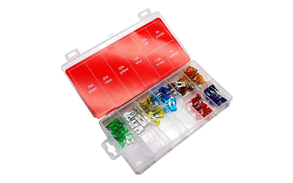Amtech 96 Pcs Mini Atm Blade Auto Fuse Kit