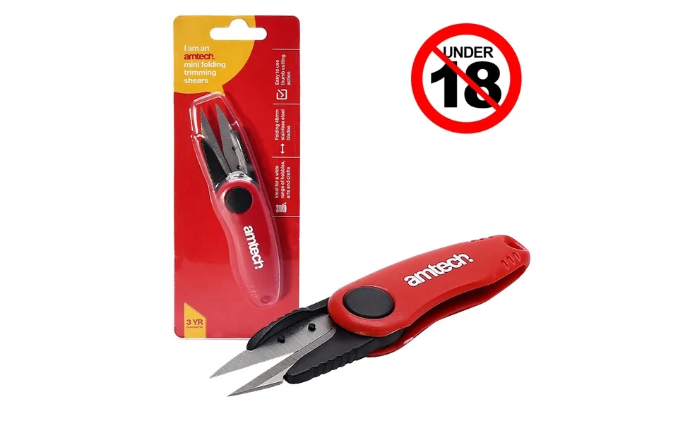 Amtech Mini Folding Trimming Shears