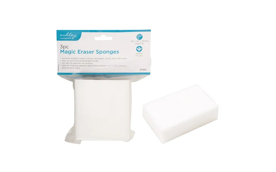 Ashley Multi-functional Magic Sponge Eraser - Pack Of 3