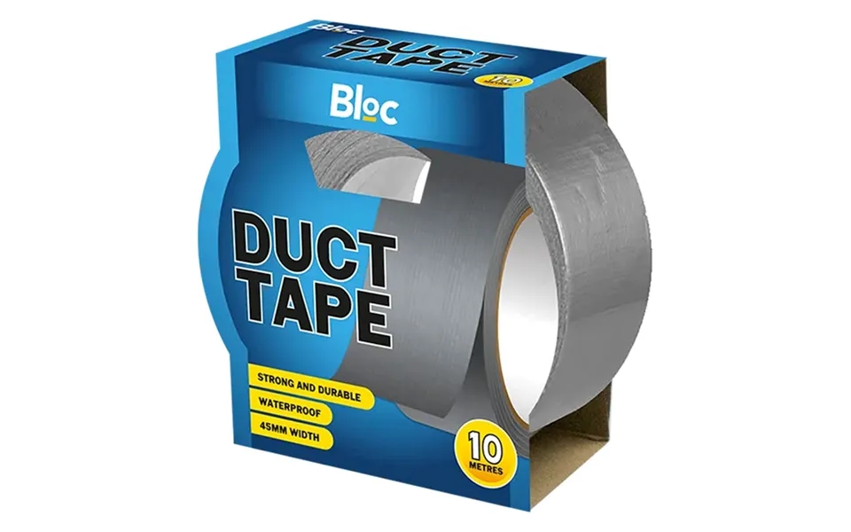 Bloc Duct Tape 10 Meter - Silver