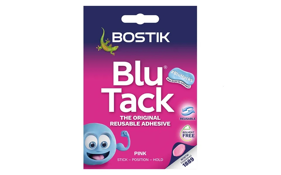 Bostik Blu-tack Handy Pink - 45g