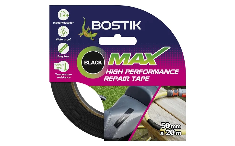 Bostik Repair Max Tape Black 20m