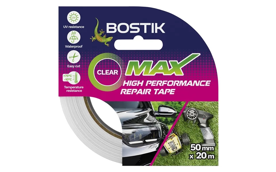 Bostik Repair Max Tape Clear 20m