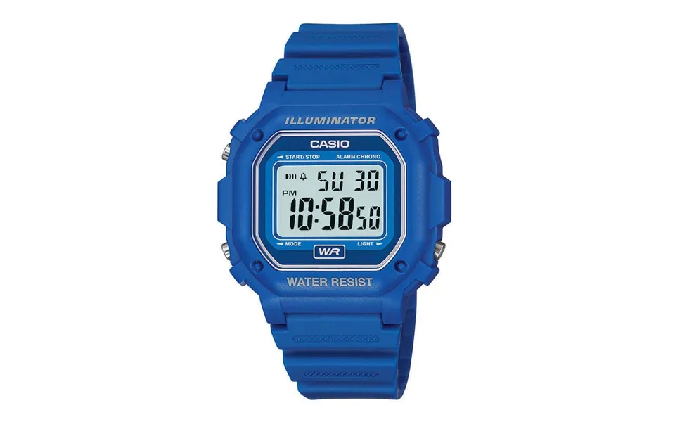Casio Classic Digital Lcd Watch With Stopwatch, Timer, Alarm, Water Resistant - F-108wh-2aef