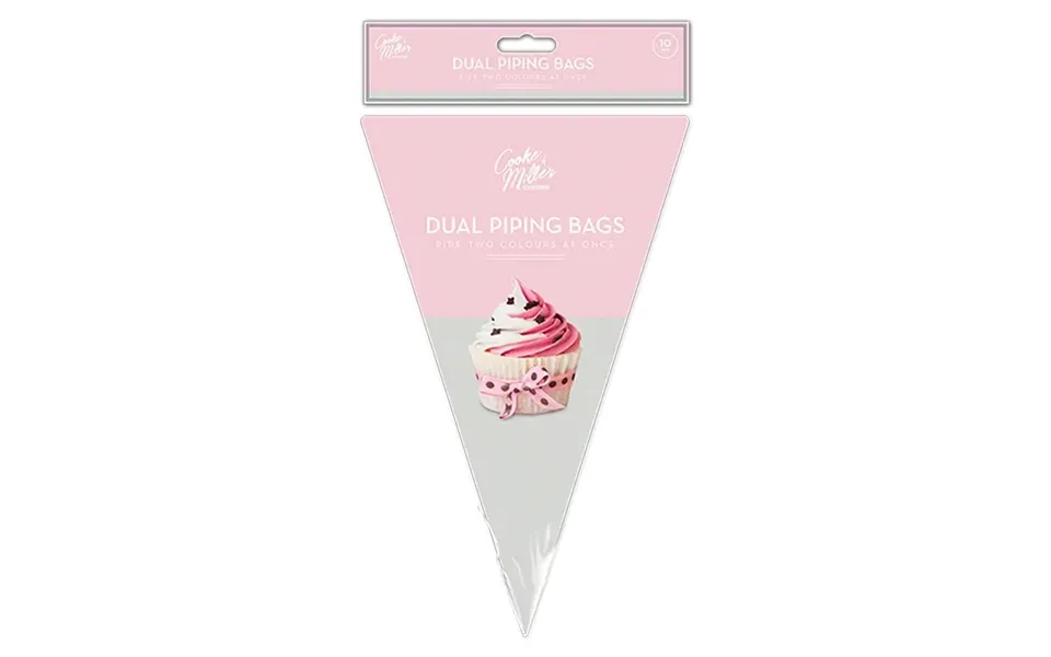 Cooke & Miller Dual Icing Bags - 10 Pack