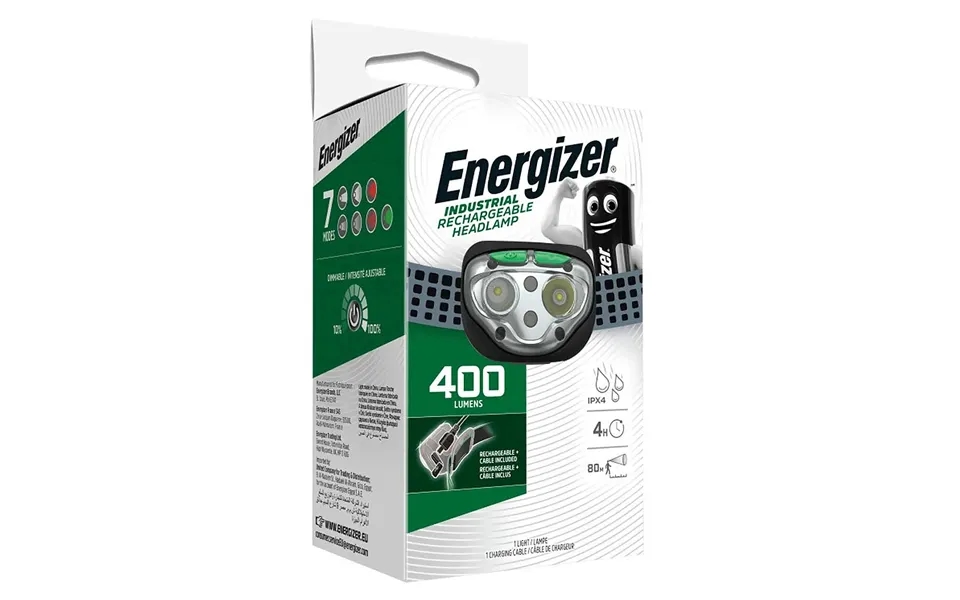 Energizer 400 Lumen Industrial Hd Vision Rechargeable Headlamp