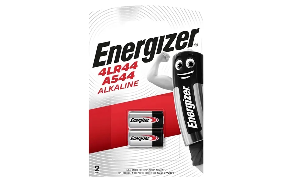 Energizer Alkaline Battery 4lr44 A544 6v 2 Pack