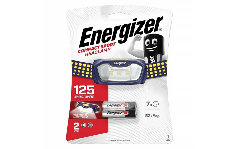 Energizer Sport Led Head Light Head Lamp Includes 2x Aaa Energizer Batteries