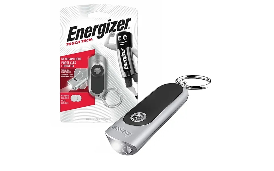 Energizer Touch Tech Led 20 Lumen Led Key Ring Torch With Batteries