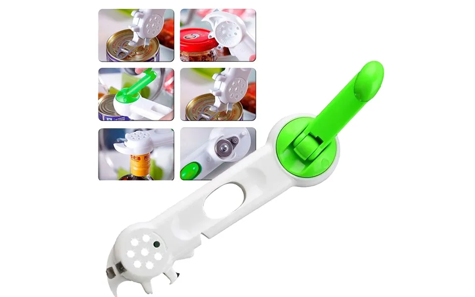 Evodx 7 In 1 Multi-function Tin Opener & Bottle Opener - Kitchen Helper