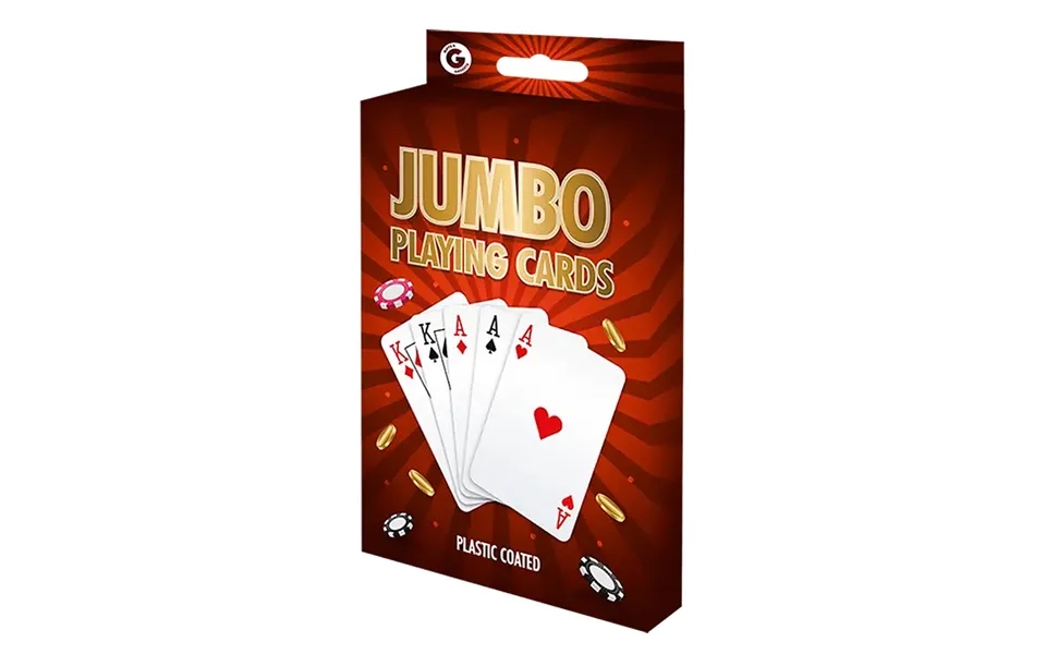 Gifts & Gadgets Jumbo Playing Cards 14cm