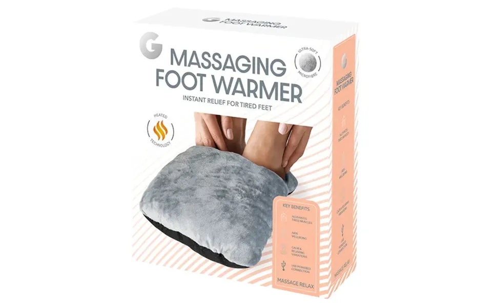 Gifts & Gadgets Ultra Soft Massaging Foot Warmer