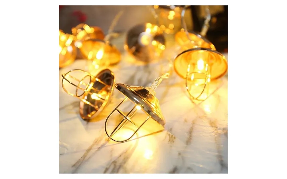 Glowworm Led Indoor Outdoor String Lantern Lights - Warm White