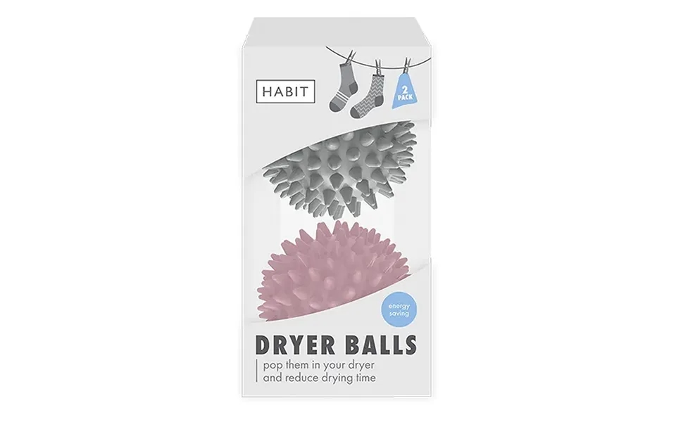 Habit Fabric Softening Tumble Dryer Balls - 2 Pack