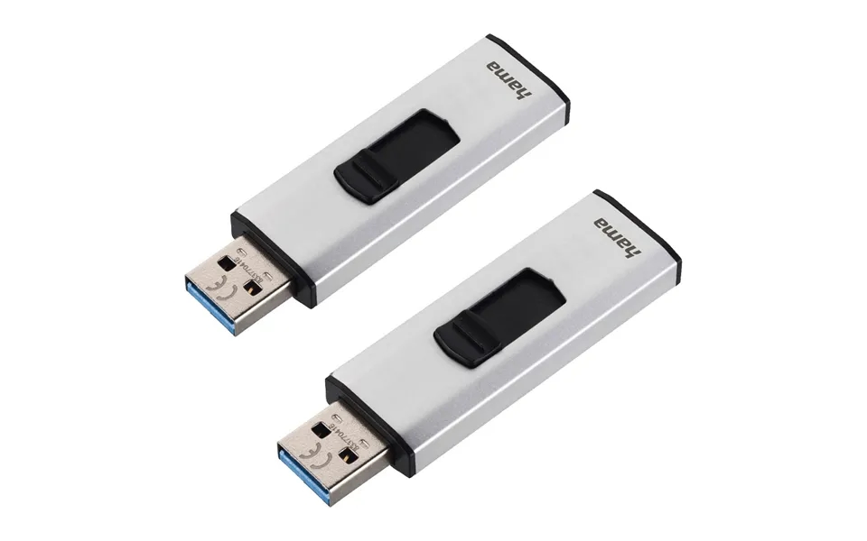 Hama 4bizz Usb 3.0 Flash Drive Usb 90mb S Silver Black - 128gb