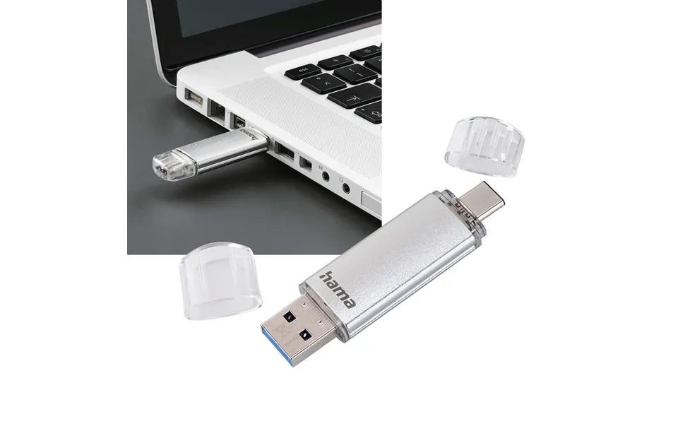 Hama C-laeta Usb 3.0 Flash Drive 40 Mb S Silver - 64gb
