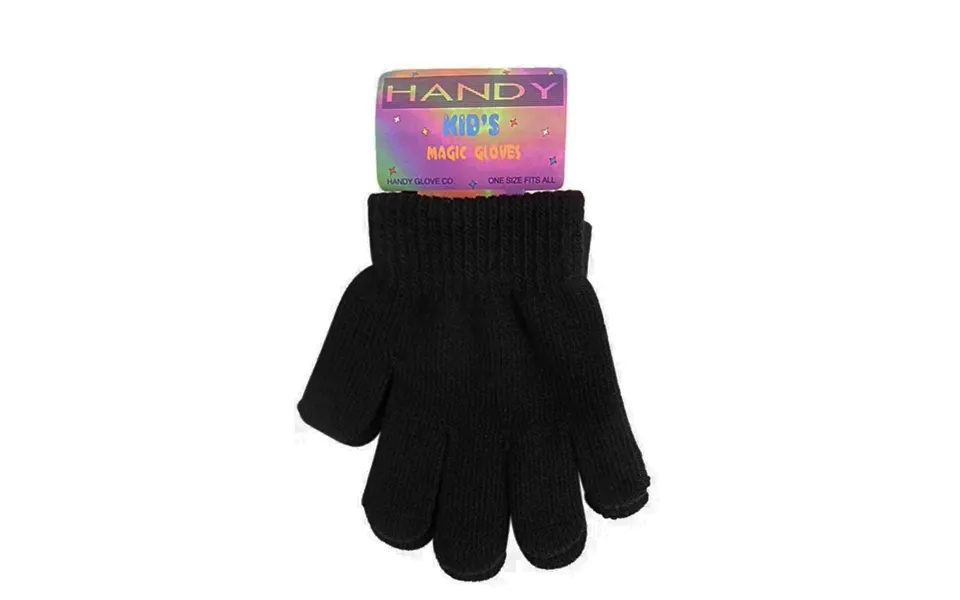 Handy Childrens Winter Gloves - Black