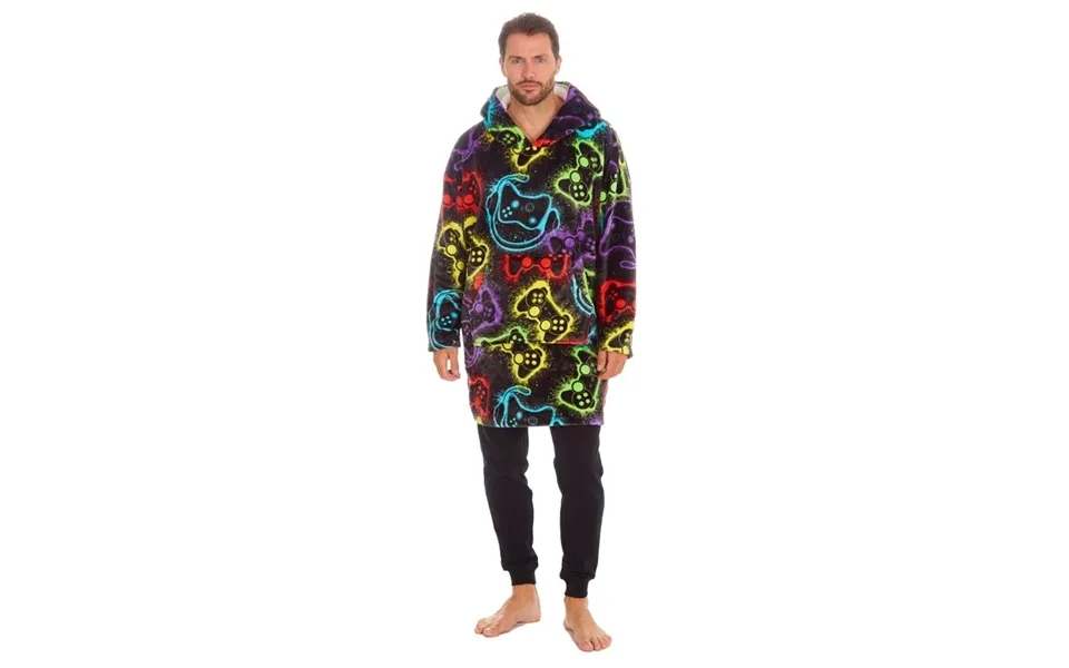 Huggable Hoodie Adults Supersoft Fleece Oversize Hoody - One Size
