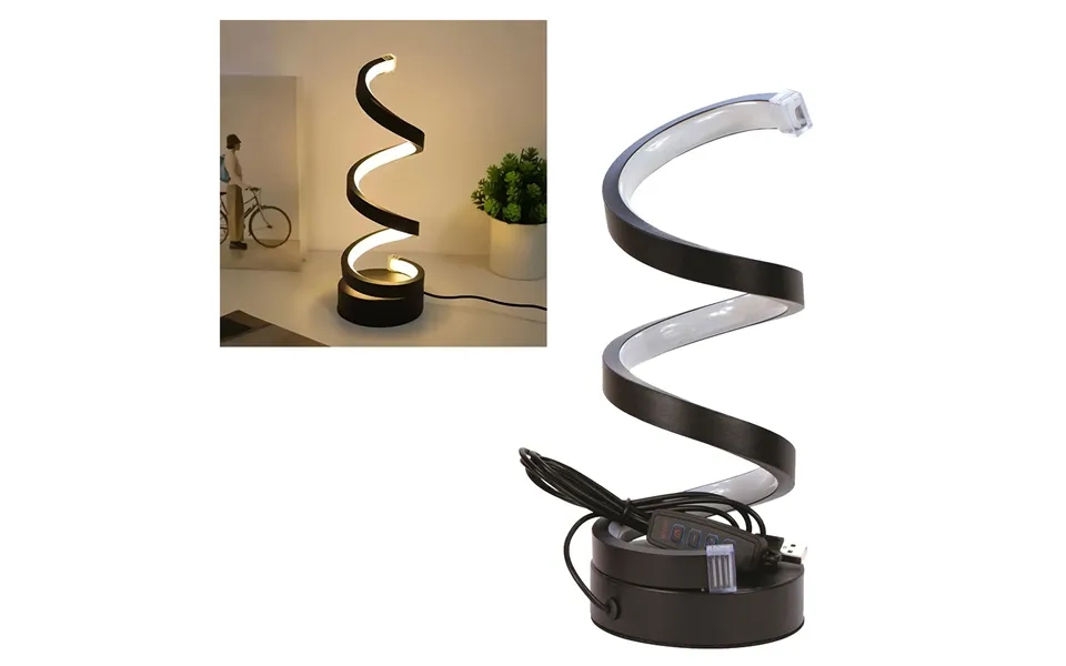 Kingavon Led Spiral Lamp
