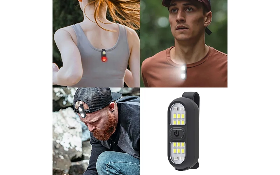 Kingavon Rechargeable Led Clip On Light - Twin Pack