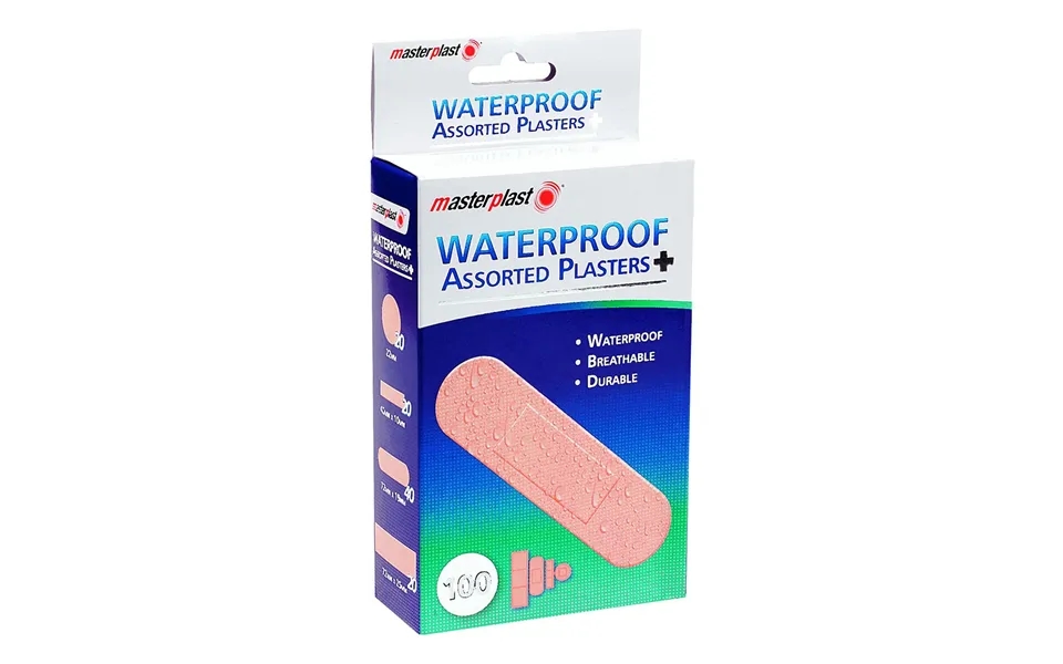 Masterplast Waterproof Plasters - 100pk