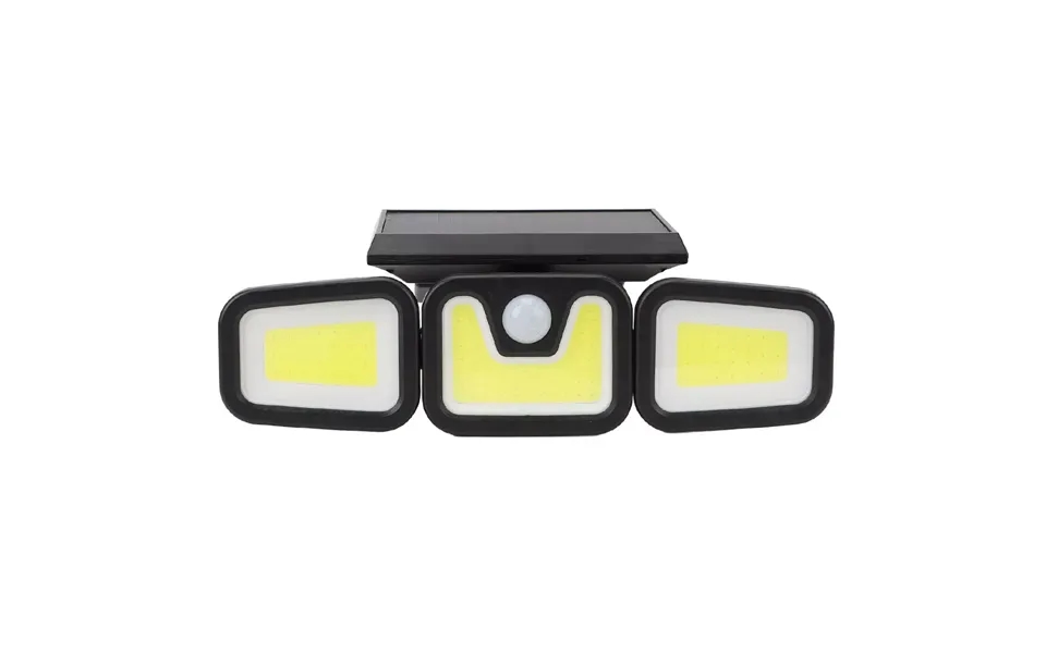 Orma 3 Head Adjustable Pir Motion Sensor Solar Security Light - 3 Modes