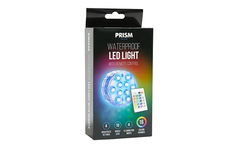 Prism Waterproof Led Light With Remote