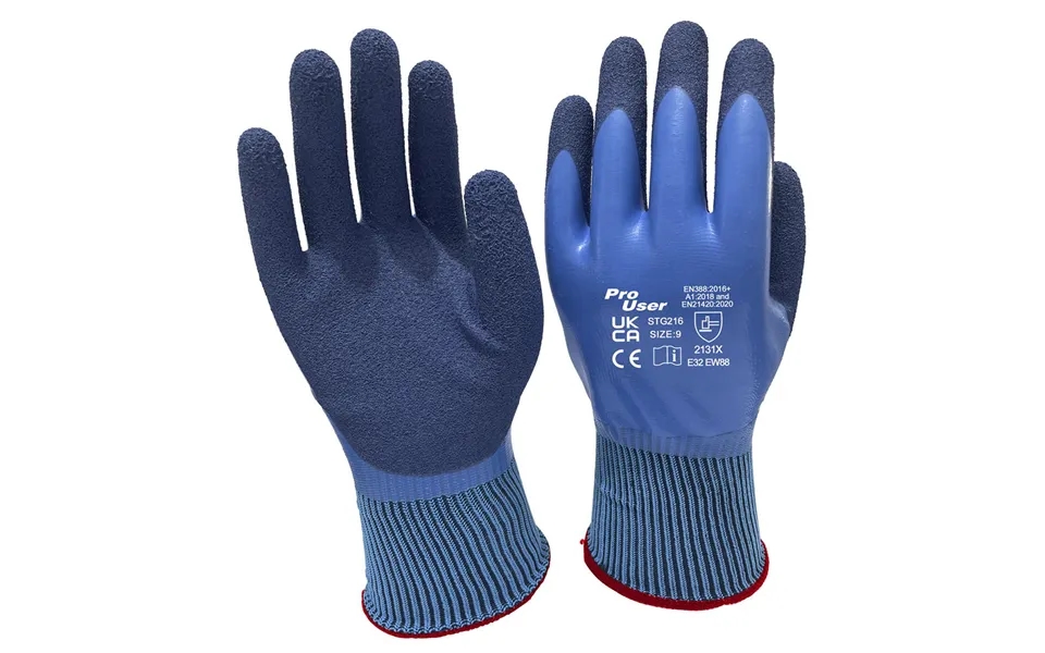 Pro User Water Resistant Garden Gloves Large - Size 9