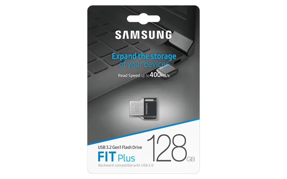 Samsung Fit Plus 3.1 300mbs S Usb Drive - 128gb