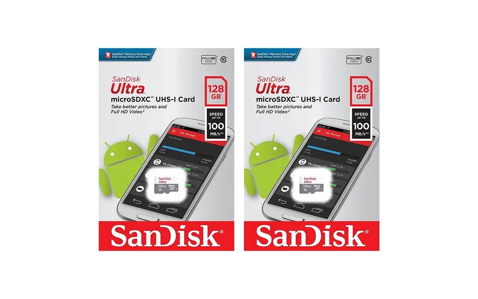 Sandisk Ultra Lite Microsdxc Class 10 U1 Memory Card 120mbps - 128gb