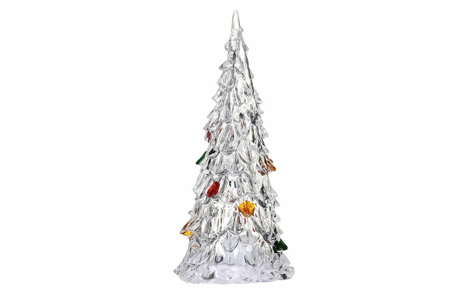 Snow White Clear Christmas Tree With Colour Changing Light
