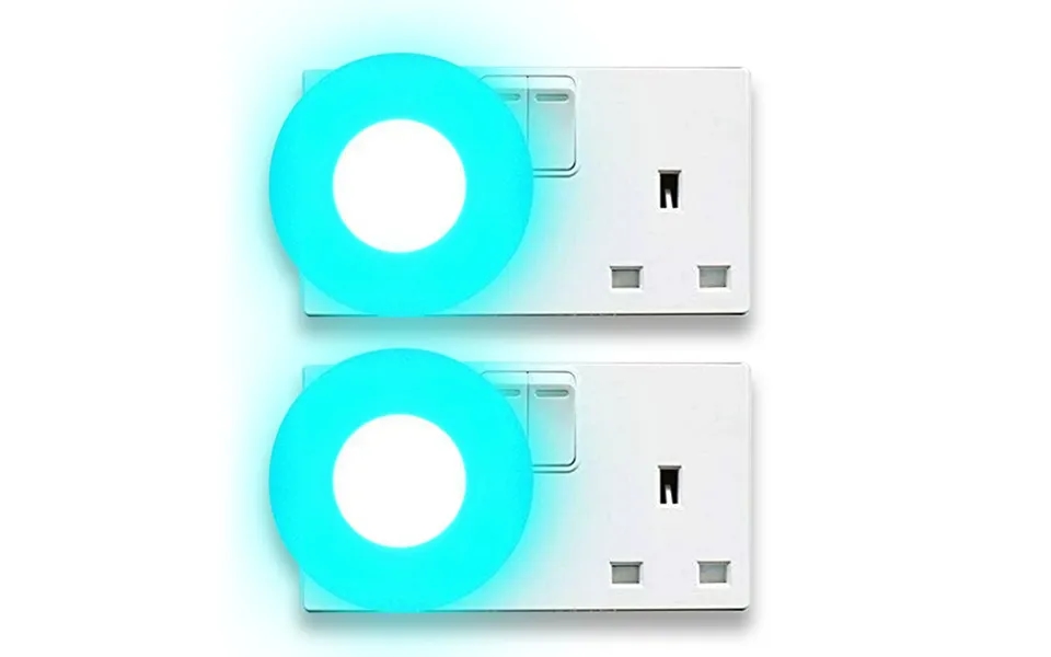 Spectrum Automatic Sensor Led Night Light- Blue - Twin Pack