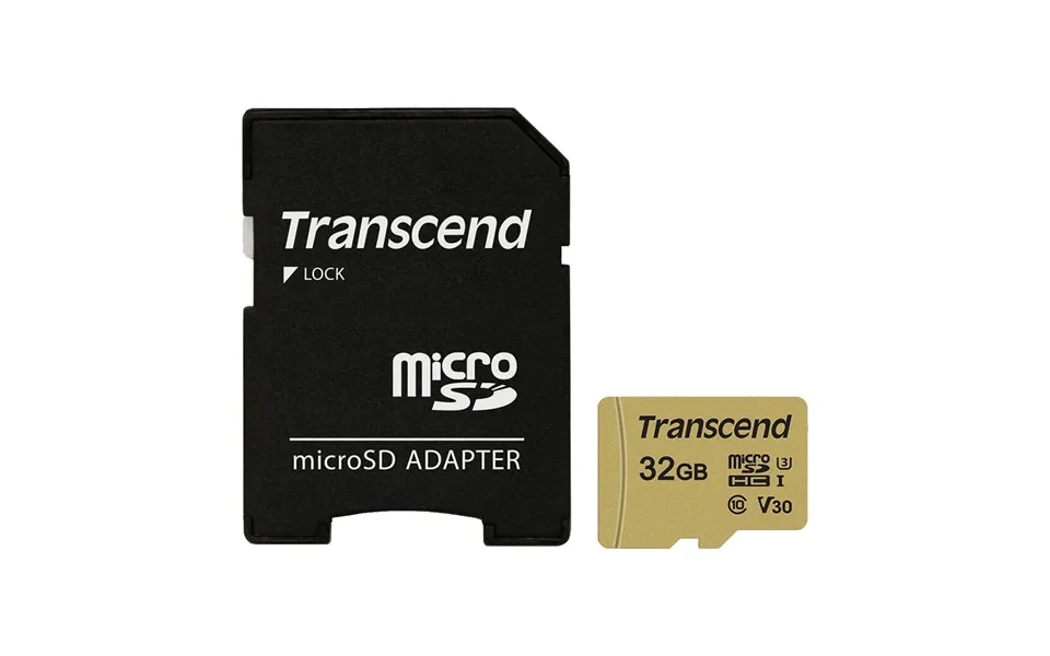 Transcend Micro Sdxc Sdhc Memory Card Uhs-1 U3 V30 - 32gb