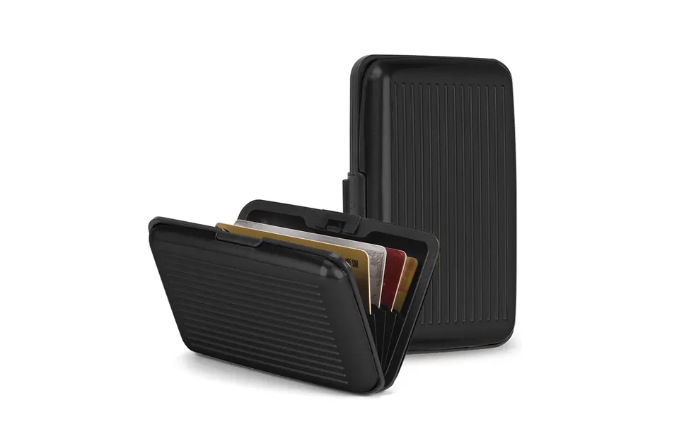 Travel Log Rfid Credit Card Protector Wallet - Black