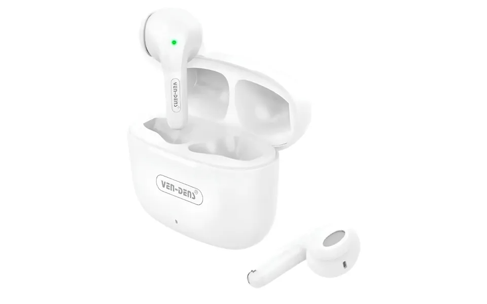 Ven-dens Tws Bluetooth Earphone With Touch Key - White