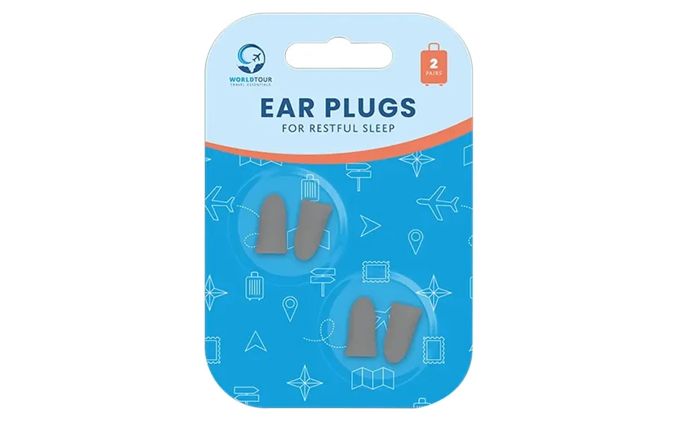 World Tour Pair Ear Plugs 2 Pair