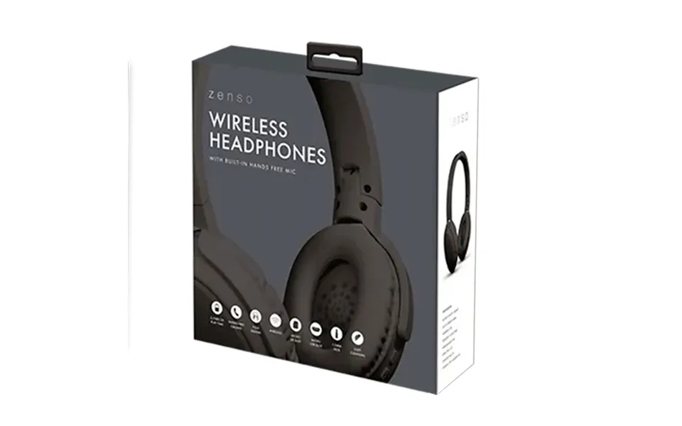 Zenso Wireless Headphones - Black
