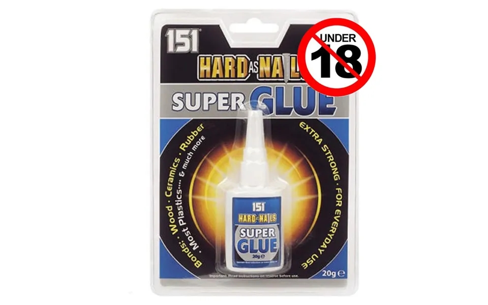 151 Hard As Nails Super Glue - 20g