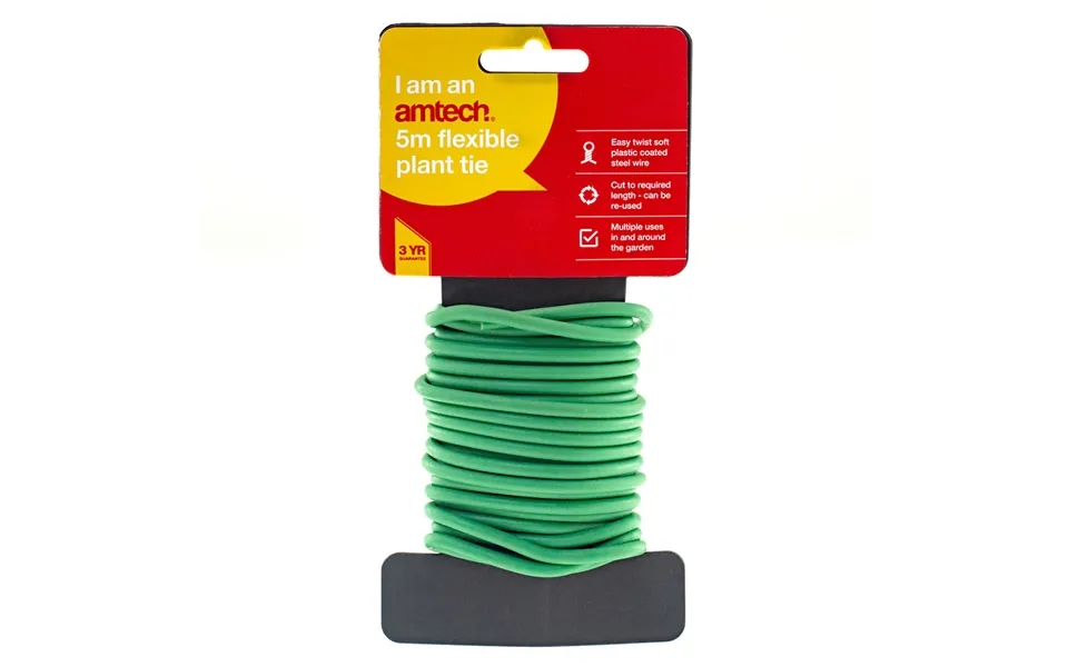 Amtech 5m Flexible Garden Plant Tie