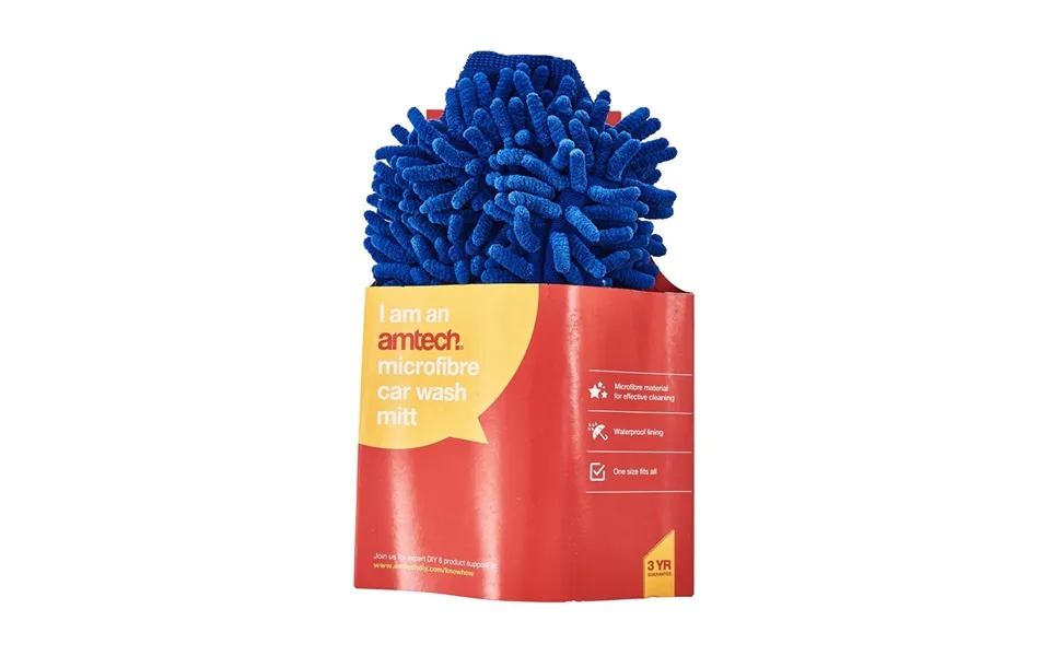 Amtech Microfibre Car Wash Dusting Mitt