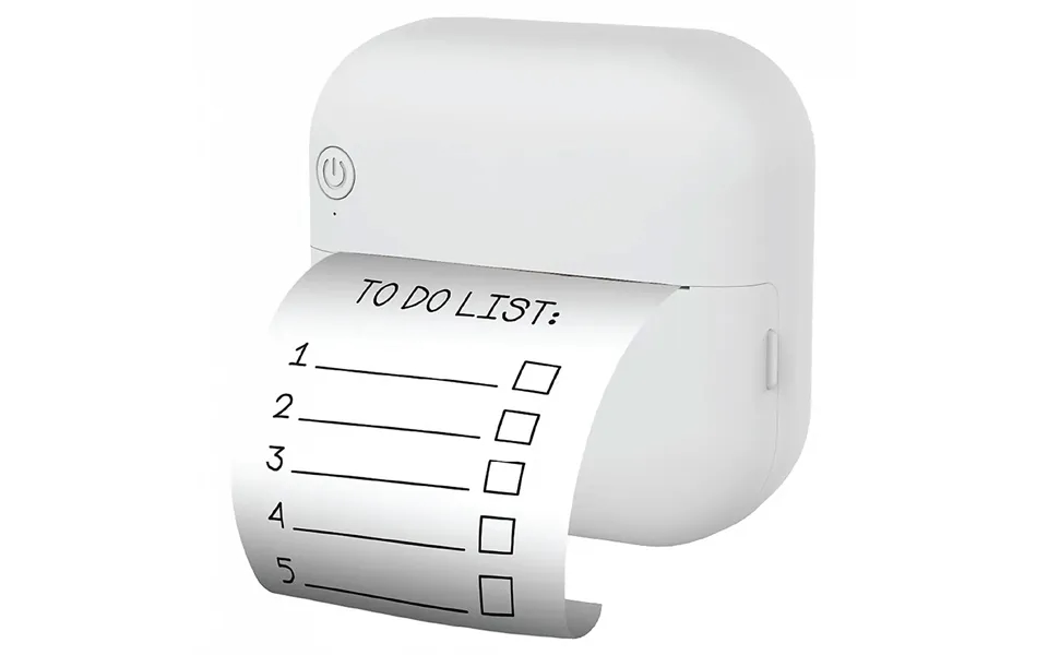 Groov-e Portable Bluetooth Mini Thermal Printer - White