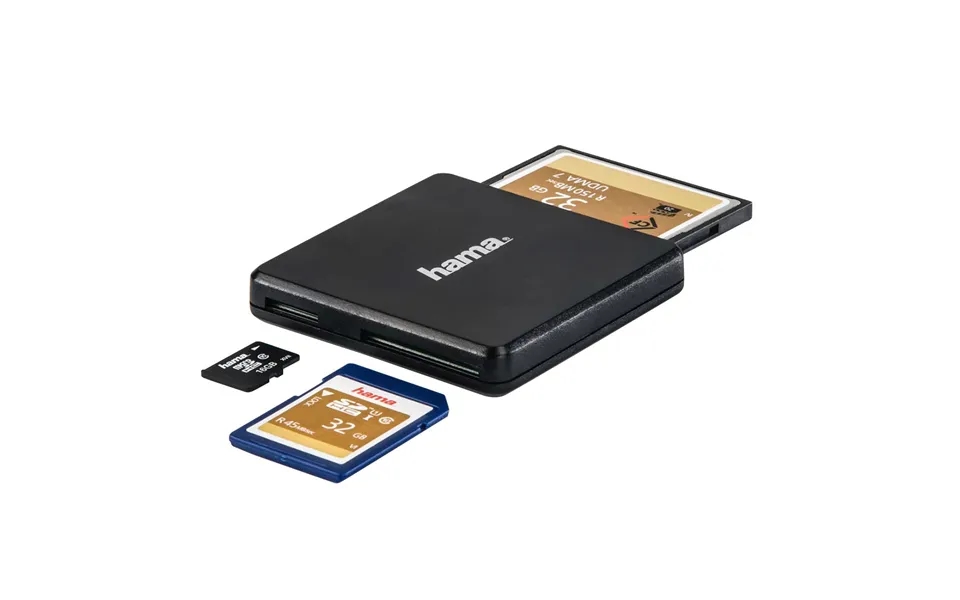 Hama Usb 3.0 Multi Card Reader - Sd Microsd Cf