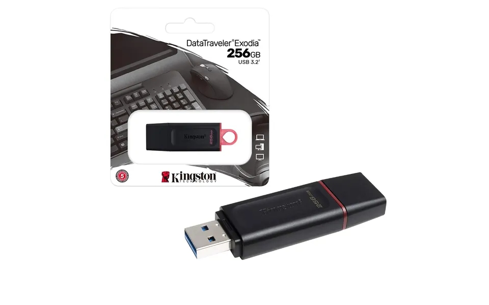 Kingston Datatraveler Exodia Usb 3.0 Memory Flash Drive 256gb