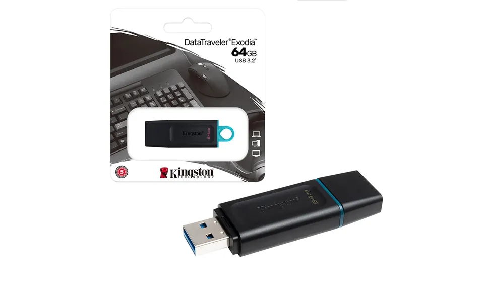 Kingston Datatraveler Exodia Usb 3.0 Memory Flash Drive 64gb
