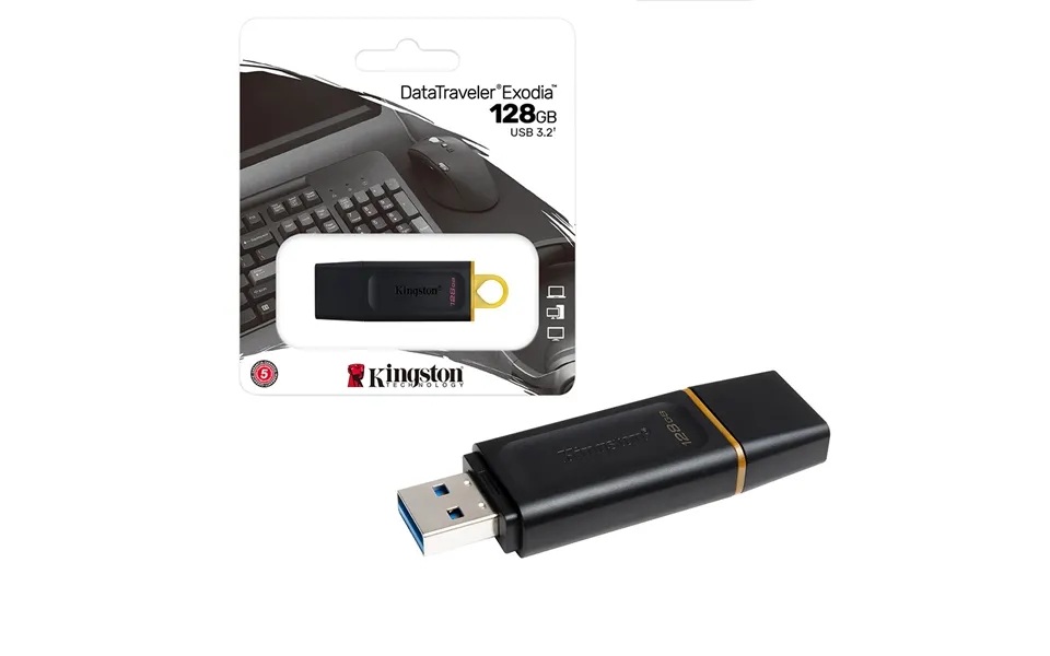 Kingston Datatraveler Exodia Usb 3.2 Memory Flash Drive 128gb