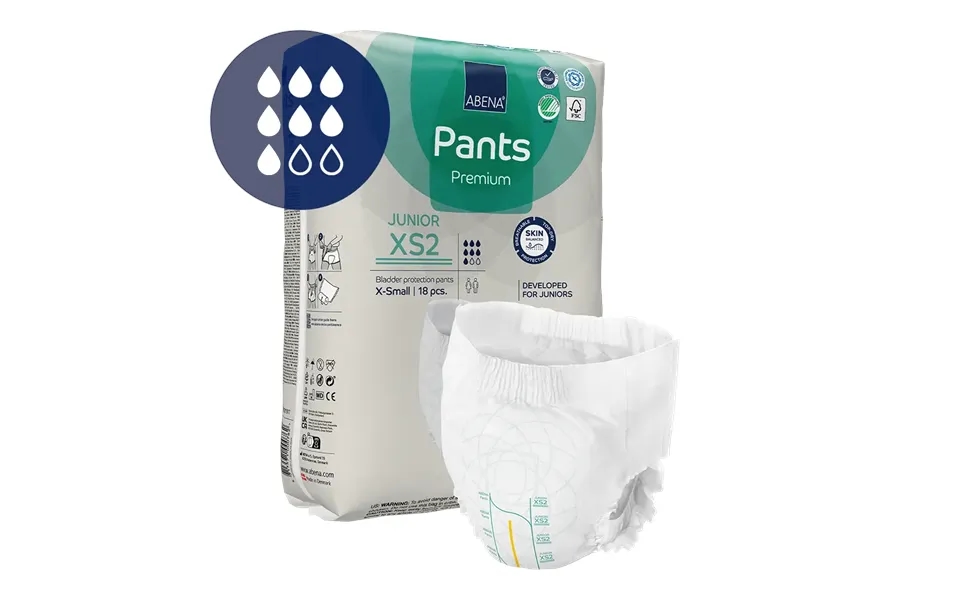 Abena Pants Junior Xs2 Premium Hip 50-75cm - Abena