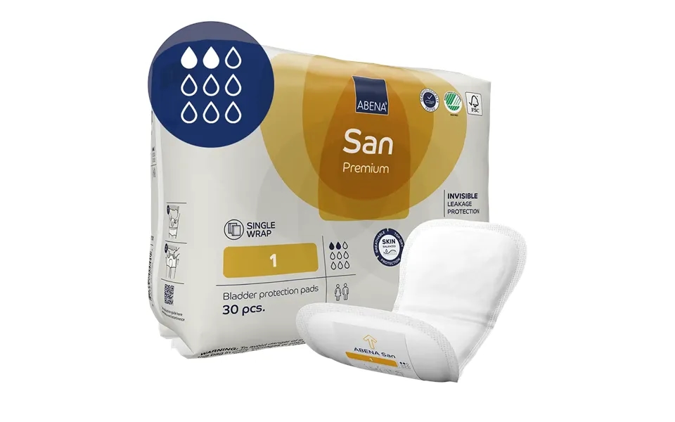 Abena San 1 Shaped Pad 200ml - Abena