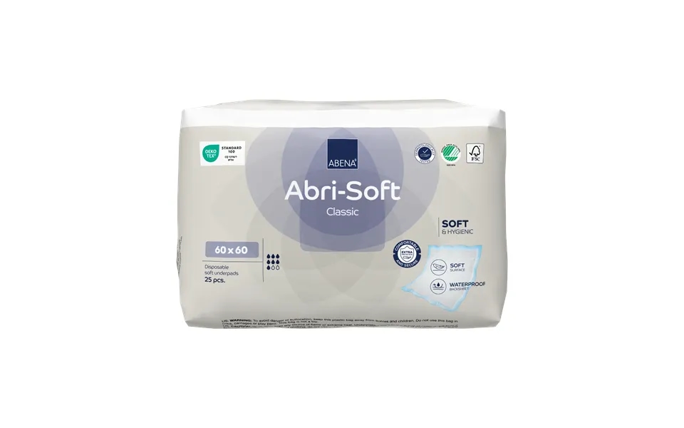 Abri-soft Classic Disposable Underpads 60x60cm - Abena