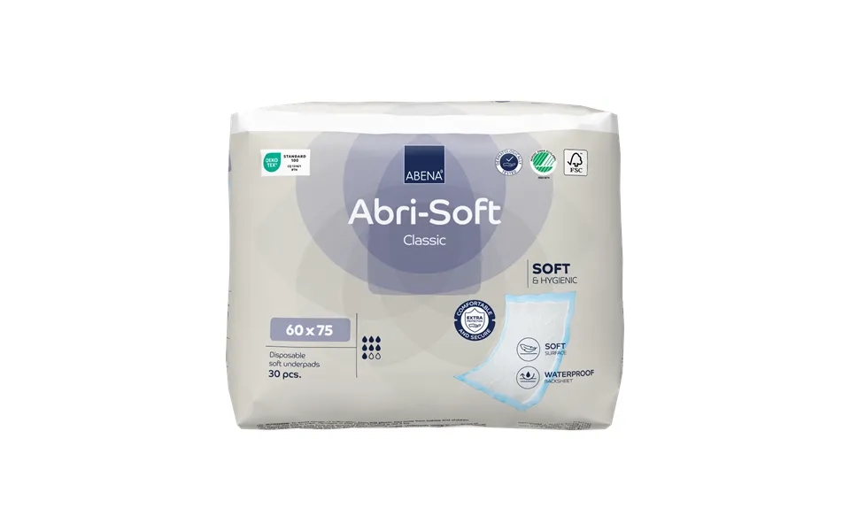 Abri-soft Classic Disposable Underpads 60x75cm - Abena